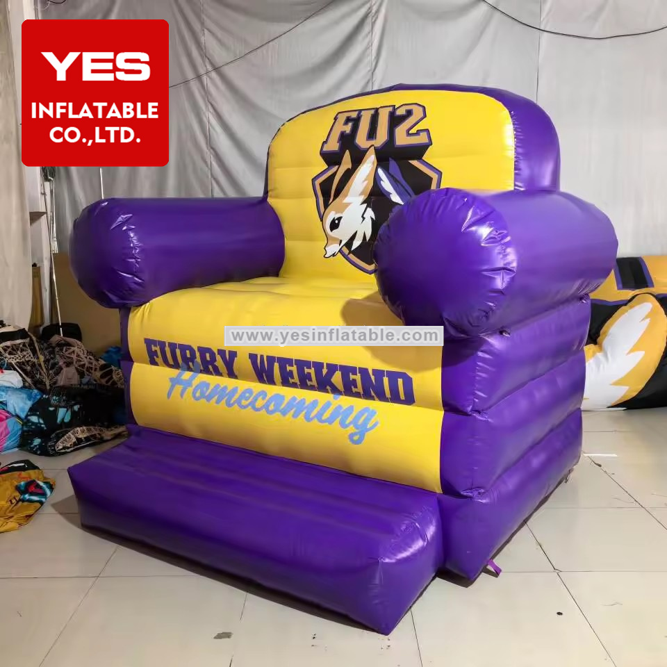 Customized Inflatable Furniture Inflatable Chair For Advertising Promotion