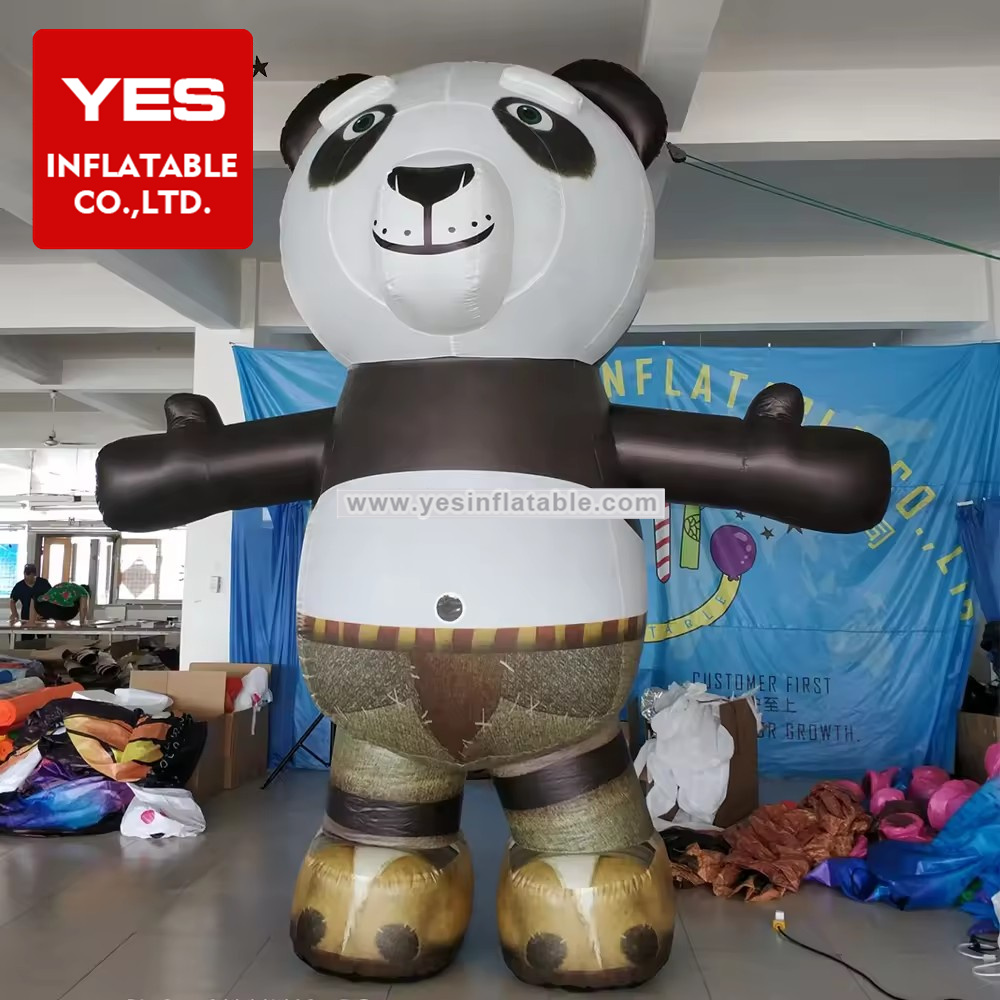 Advertising Giant Inflatable Panda Animal Inflatable Chinese Mascot