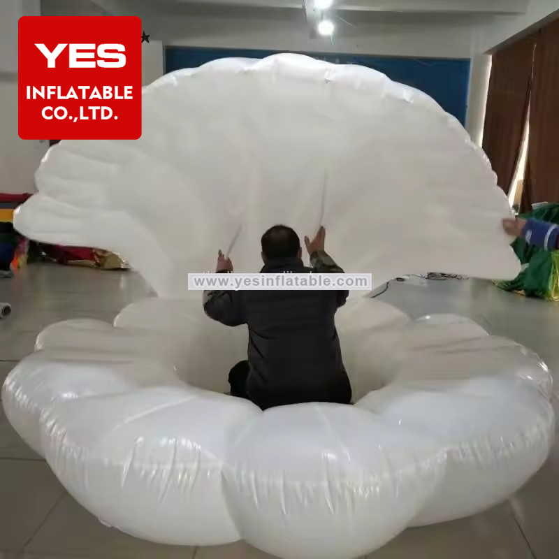 Wedding Stage Event Decoration Balloon Props White Colorful Inflatable Shell