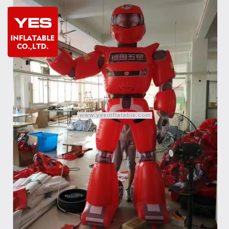 Outdoor Advertising Inflatable Cartoon Charater Model Inflatable Robot