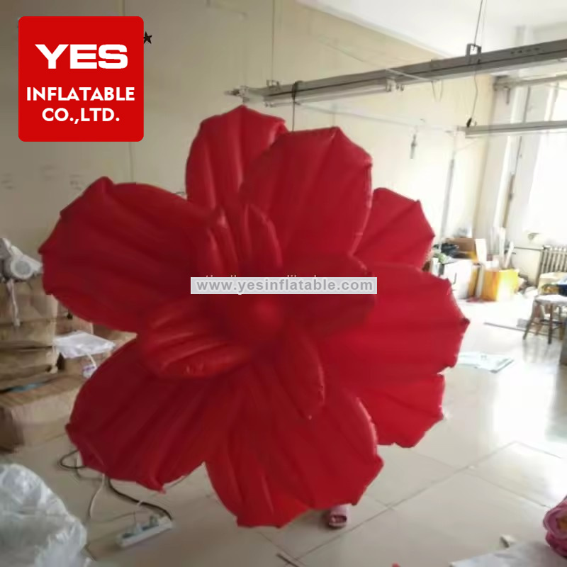 Hot Sale Attractive Event Club Ceiling Hanging Decoration Inflatable Flower