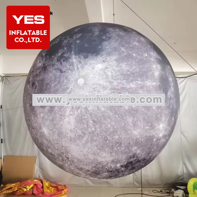 Hanging Inflatable Planet Moon Inflatable Blood Planet Ball