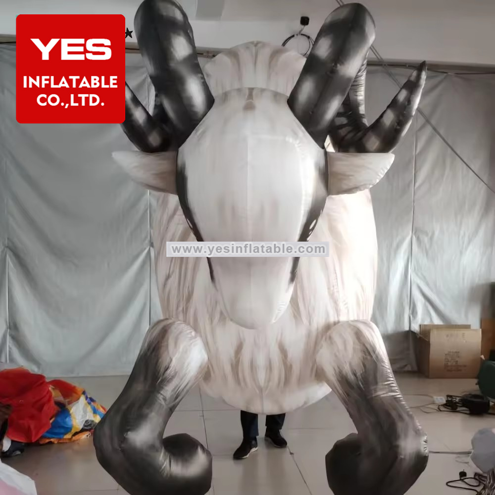 Custom Made Goat Mascot Costume Inflatable Animal Costume Inflatable Sheep Costume