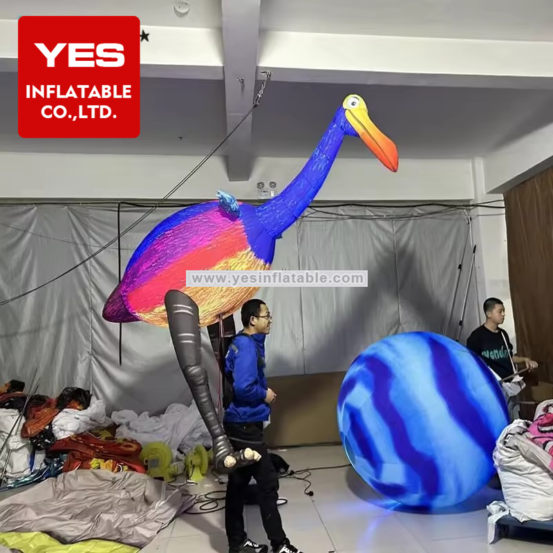 Outdoor Parade Inflatable Walking Costume Inflatable Bird Costume