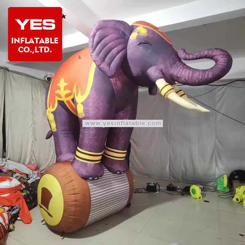 Party Decoration Inflatable Mascot Animal Model Inflatable Circus Elephant