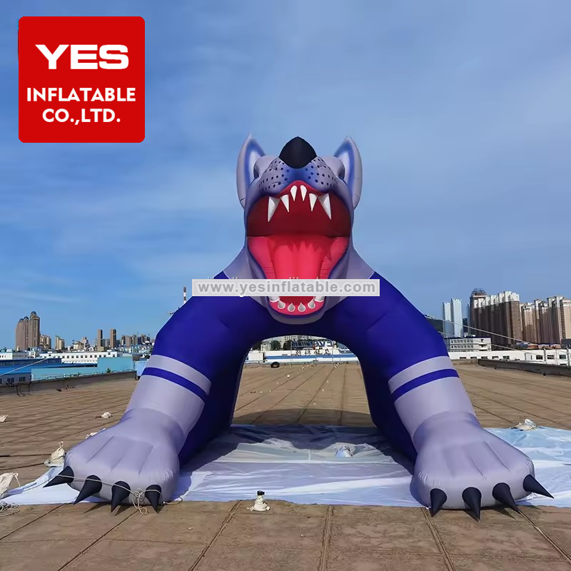 Customized Inflatable Mascot Tunnel Inflatable Dog Tunnel