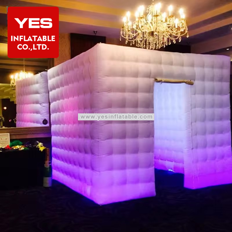 Inflatable LED wedding photo booth /wedding photo booth enclosure /inflatable led photobooth for weddings