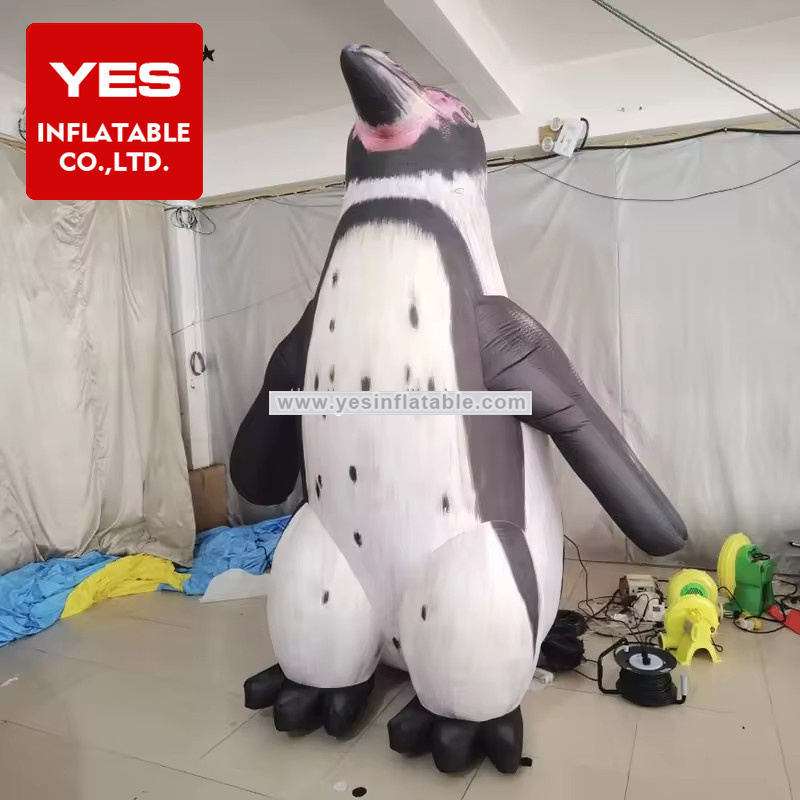 Customized Inflatable Animal Model Inflatable Penguin For Aquarium Decoration