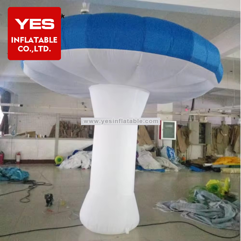 Good Quality Inflatable Plants Inflatable Mushroom With Led Lights For Event Decoration