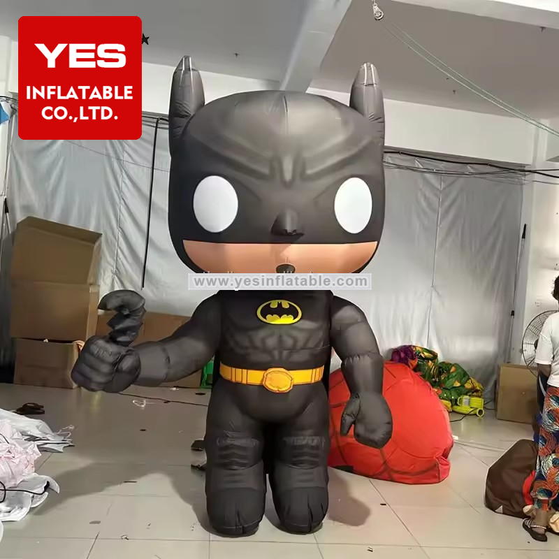 Event Party Inflatable Cartoon Charater Costume Inflatable Bat Hero Costume