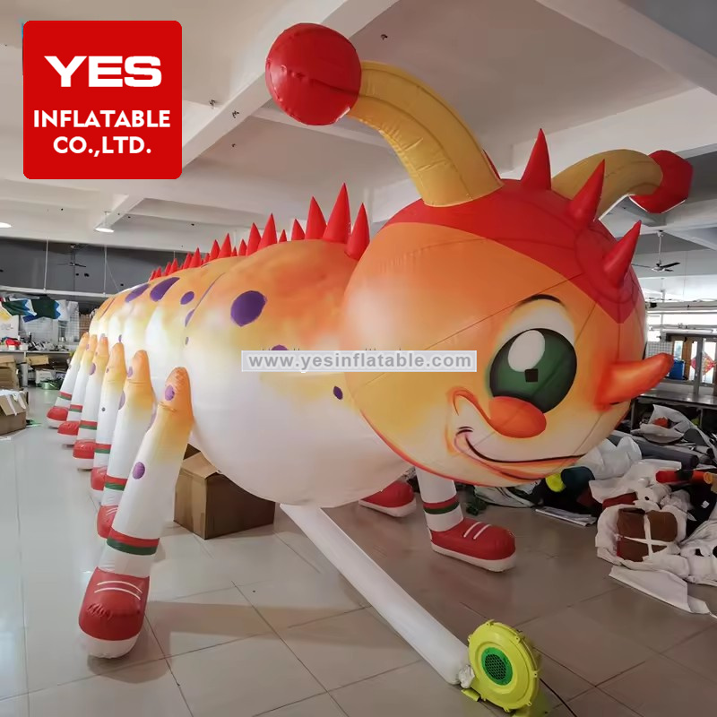 Giant advertising Inflatable Carpenterworm Customized Caterpillar Inflatable Model