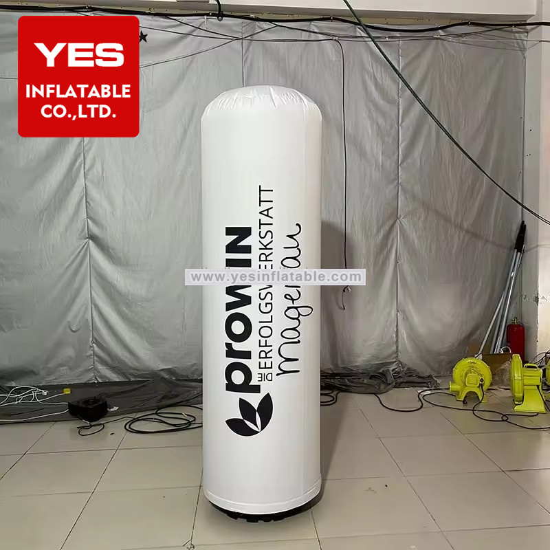 Customized Advertising Decoration Led Lighting Inflatable Pillar Tube Light Inflatable Column For Advertising