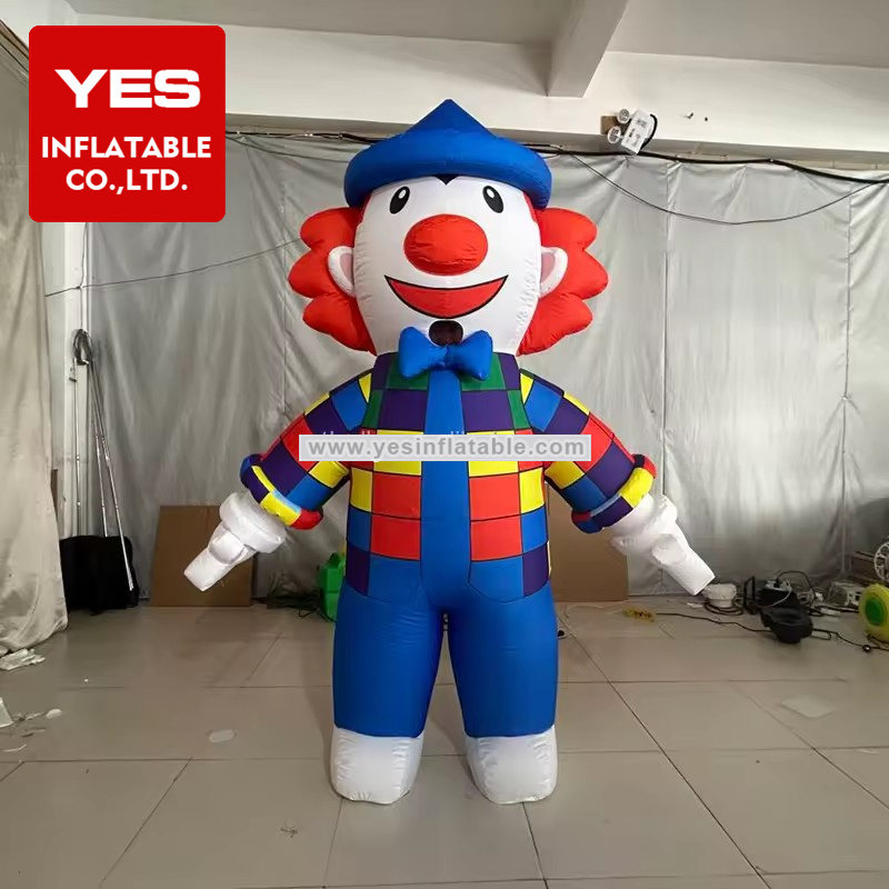 Funny Inflatable Walking Cartoon Costume Inflatable Clown Costume