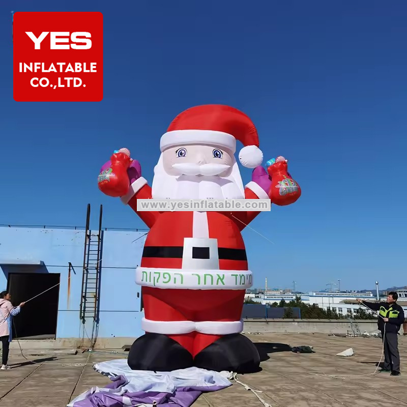 Giant Christmas Inflatable Santa Claus Inflatable Outdoor Decoration