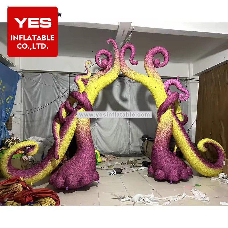 Event Party Decoration Inflatable Plant Arch Inflatable Tree Shape Arch