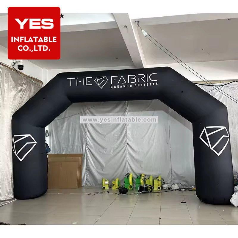 Wholesale Custom Black Inflatable Advertising Arch