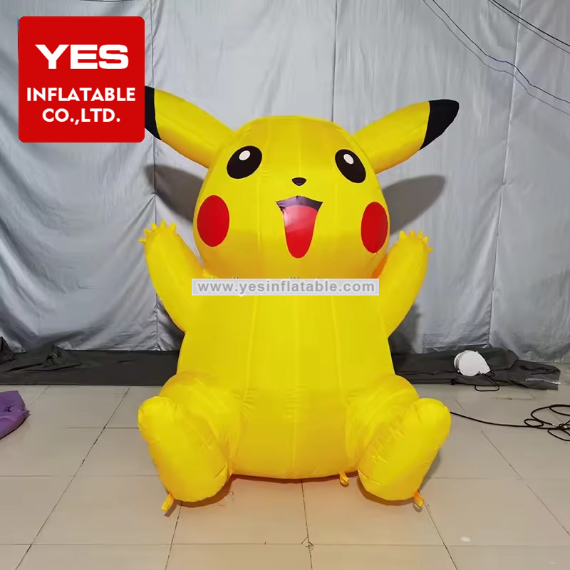 Yellow Blow Up Cartoon Charater Inflatable Cartoon Image