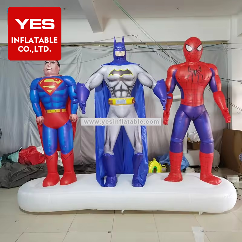 Boy Birthday Party Decoration Inflatable Cartoon Charater Inflatable Hero