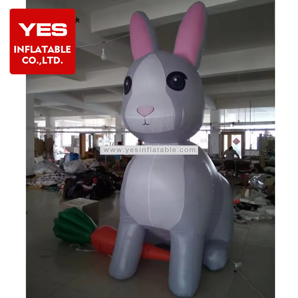 Outdoor Event Decoration Giant Inflatable Rabbit Model