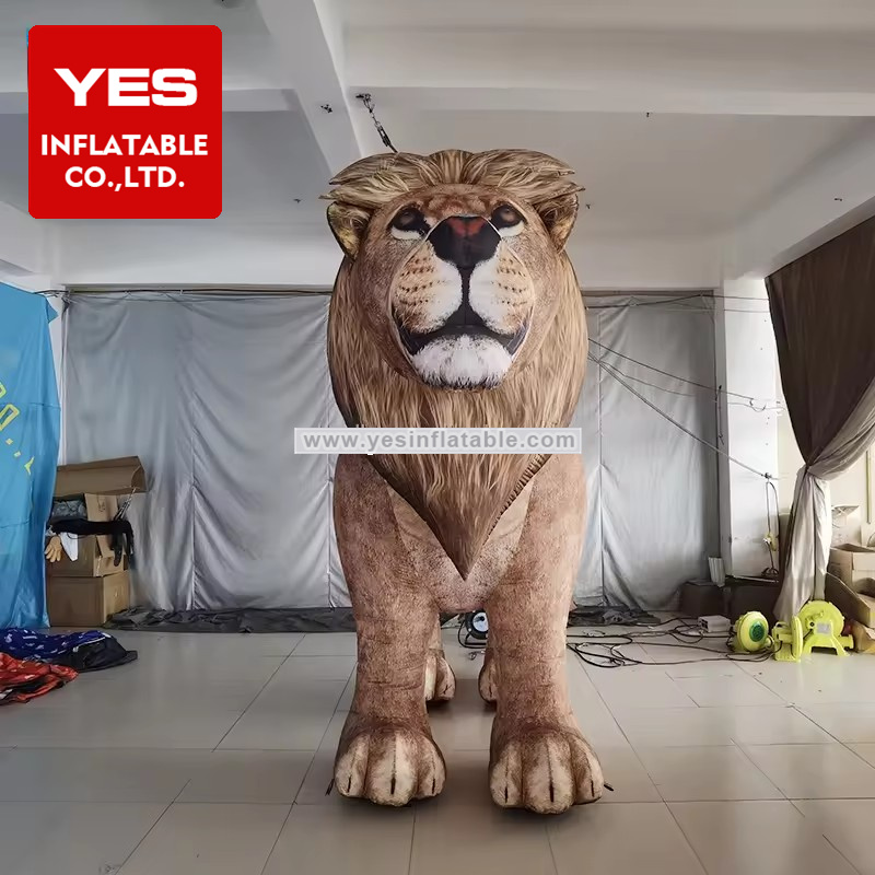 Customized giant inflatable animals inflatable lion for event decoration