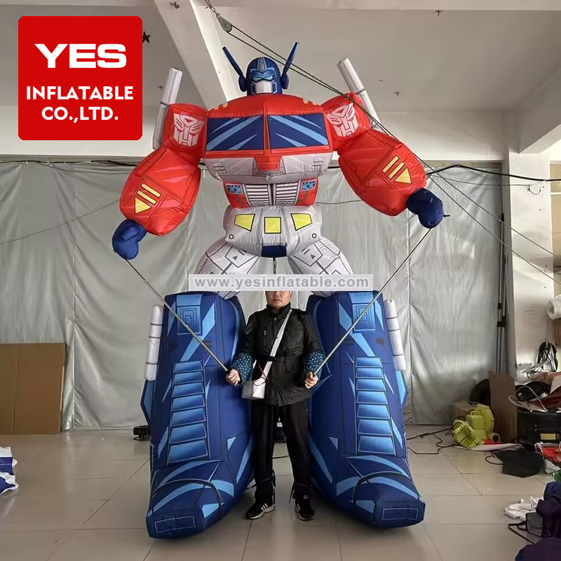 inflatable walking carnival Robot Car Costumes