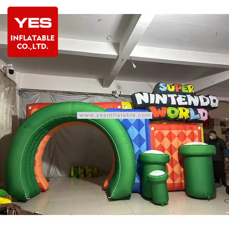 Best Sale Inflatable Stage Props Game Level Stage Inflatable Arch Props