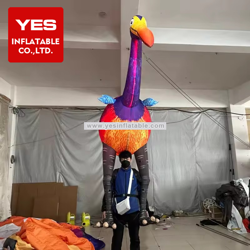 Best Sale Inflatable Animal Costume Led Inflatable Bird Parade Costume