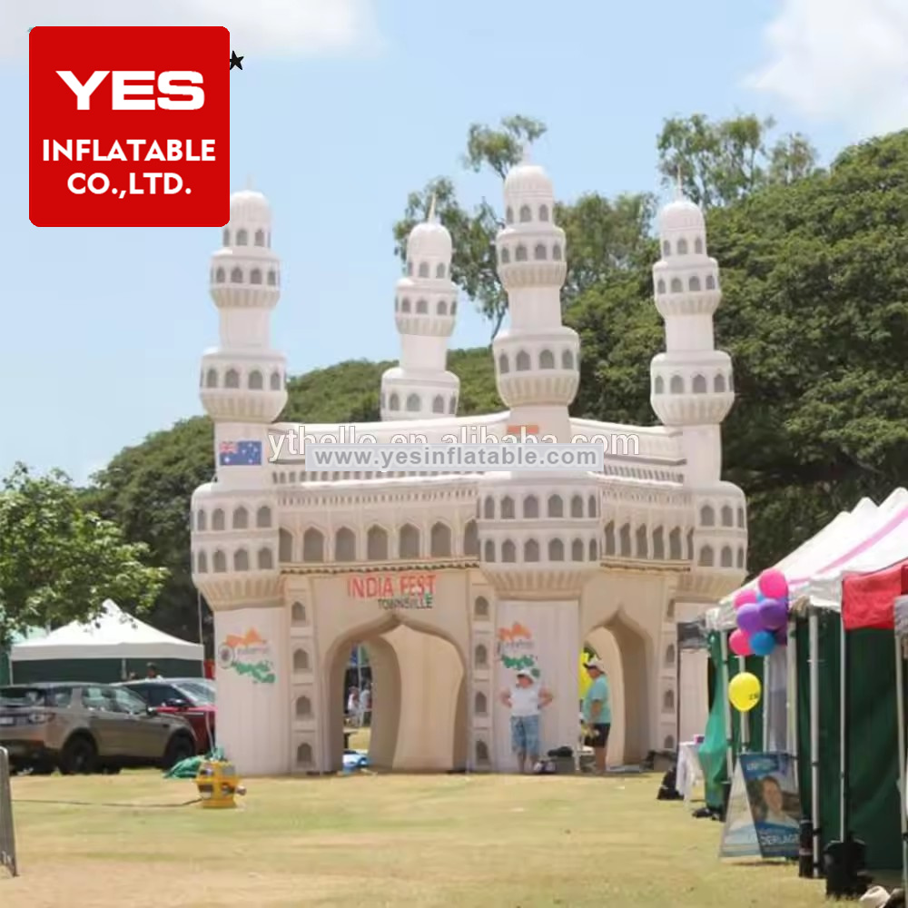 inflatable lawn decorations mosque ramadan inflatable