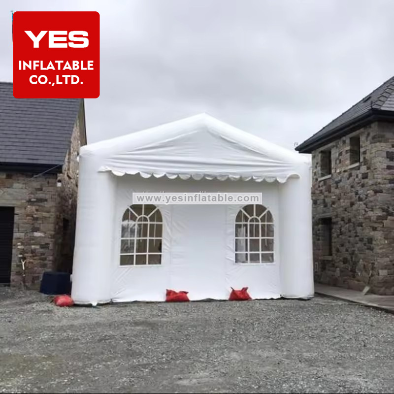 Traditional Wedding white inflatable wedding marquee