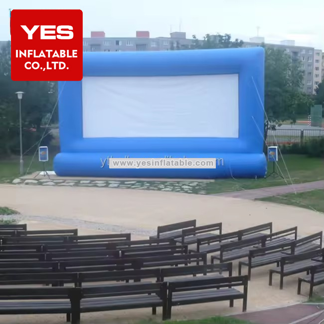 Giant Outdoor Inflatable Projector Screen Inflatable Movie Screen