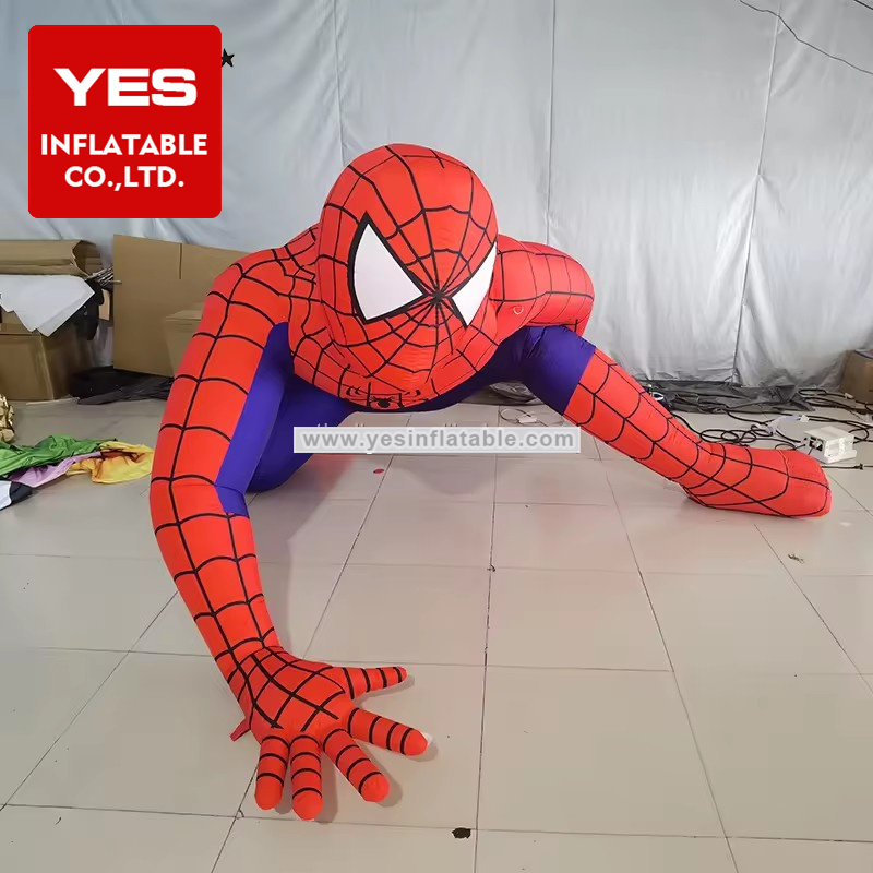 High Quality Inflatable Cartoon Movie Charater Inflatable Balloons Parties Spider Hero