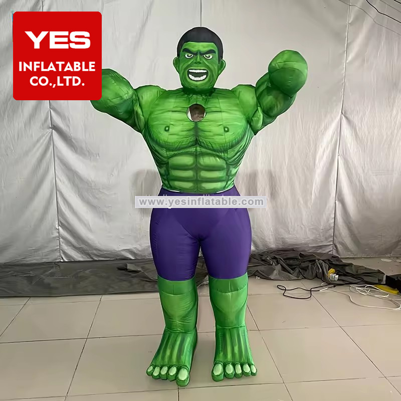 Greenman costume inflatable costume adult man Halloween Christmas carnival party costume