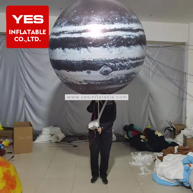 Street Decoration Parade Event Props Custom Inflatable Planet Puppets