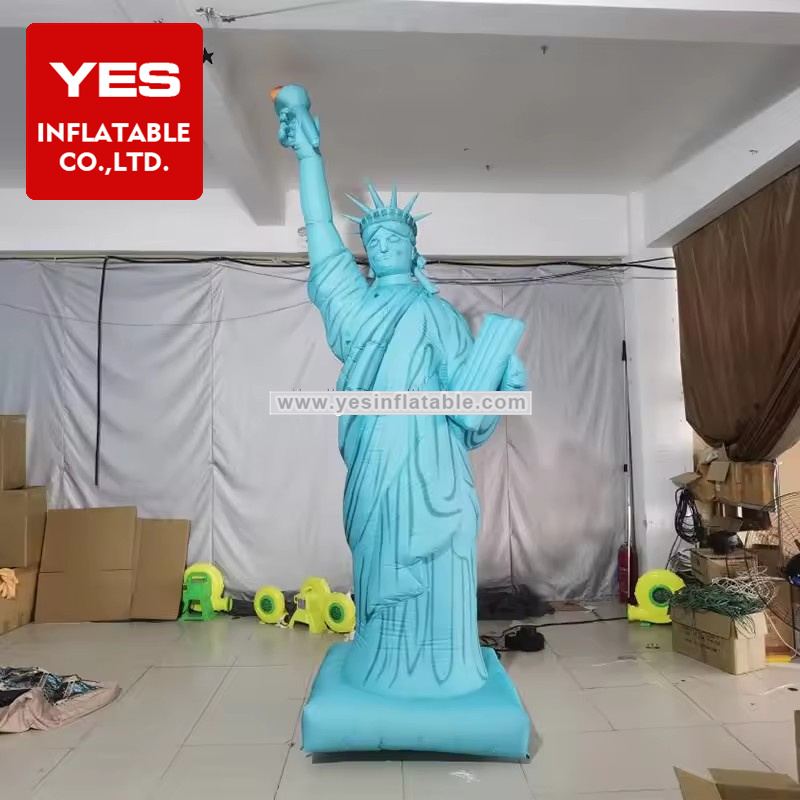 High Quality Inflatable Building Inflatable Statue Of Liberty Inflatable Sculpture Model