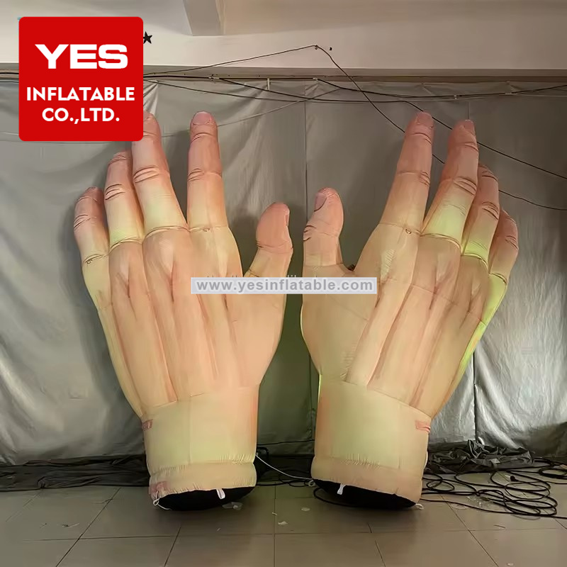 Customized Inflatable Hand Giant Inflatable Finger For Halloween Decoration