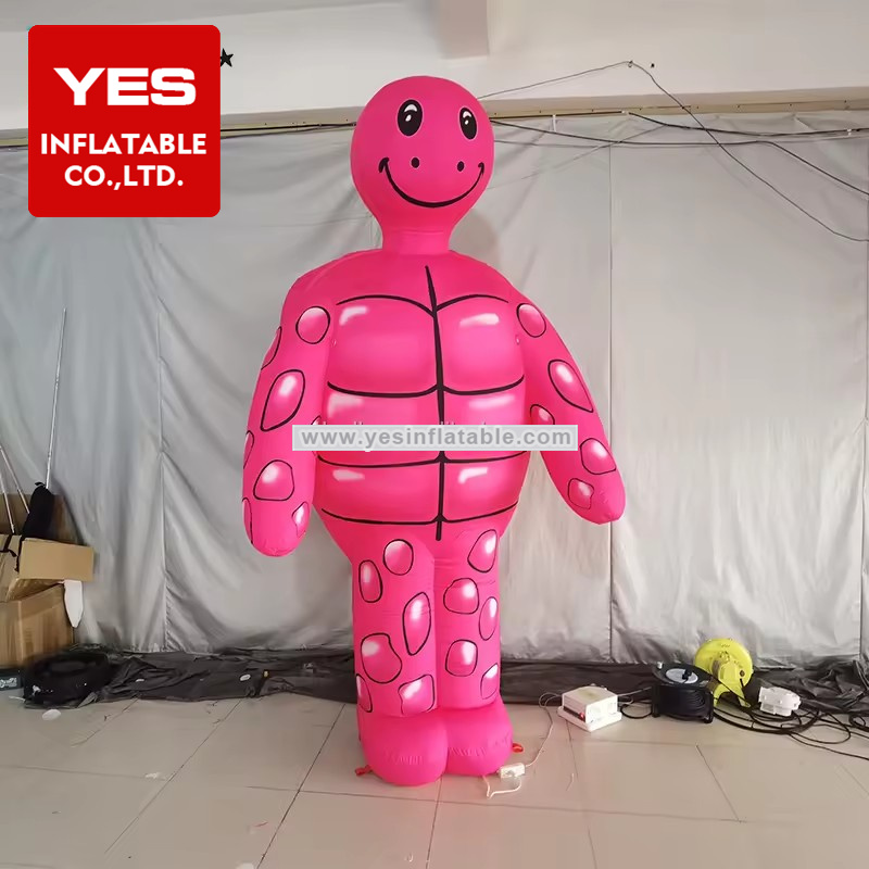 Cute Stage Inflatable Costume Inflatable Turtle Costume Inflatable Pink Sea Turtle Costume