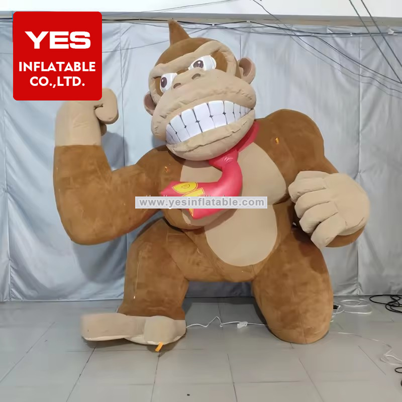 custom gorilla mascot donkey kong inflatable figure