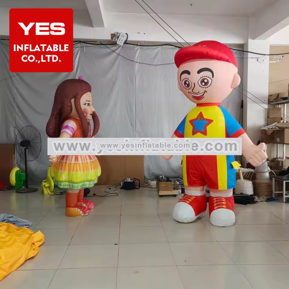 Customized Inflatable Walking Cartoon Inflatable Mascot Costume Inflatable Charater Image Costume