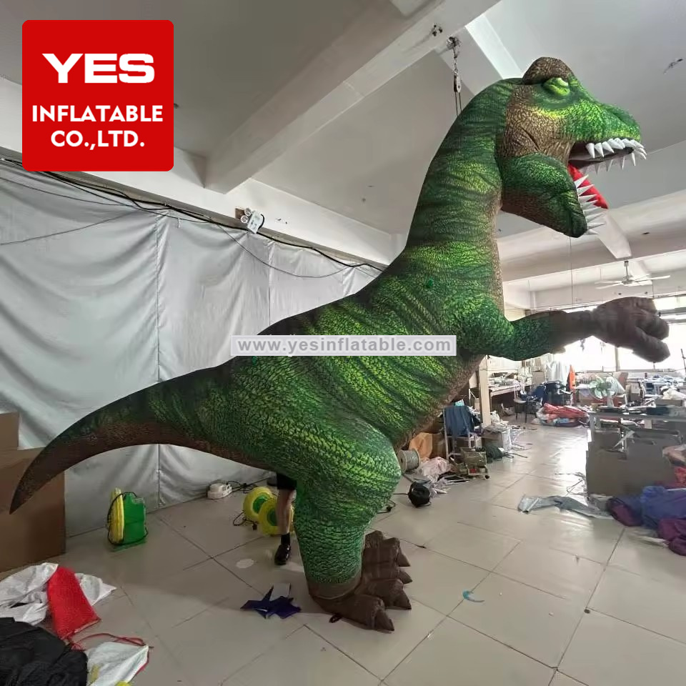 Customized Inflatable Animal Model Scary Dinosaur Inflatable