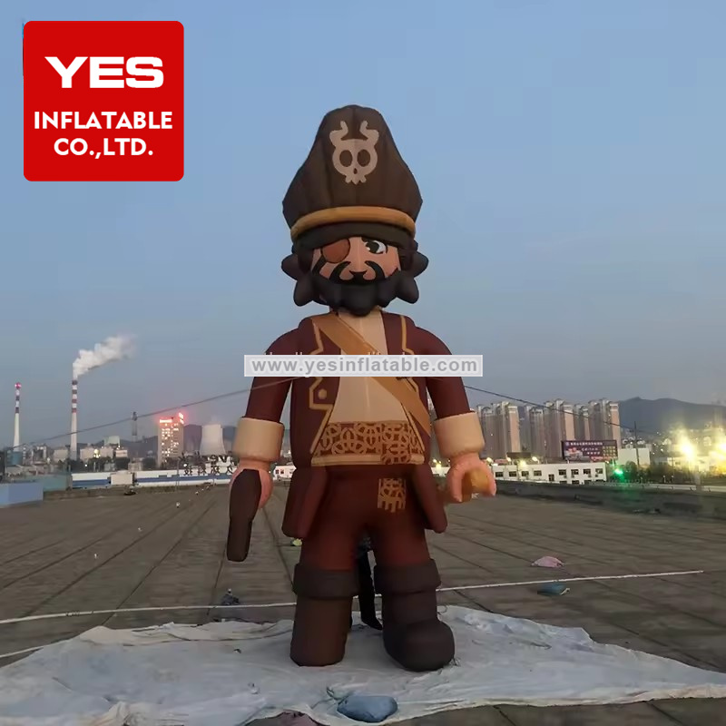 Custom Outdoor Giant Inflatable Cartoon Character Inflatable Pirate