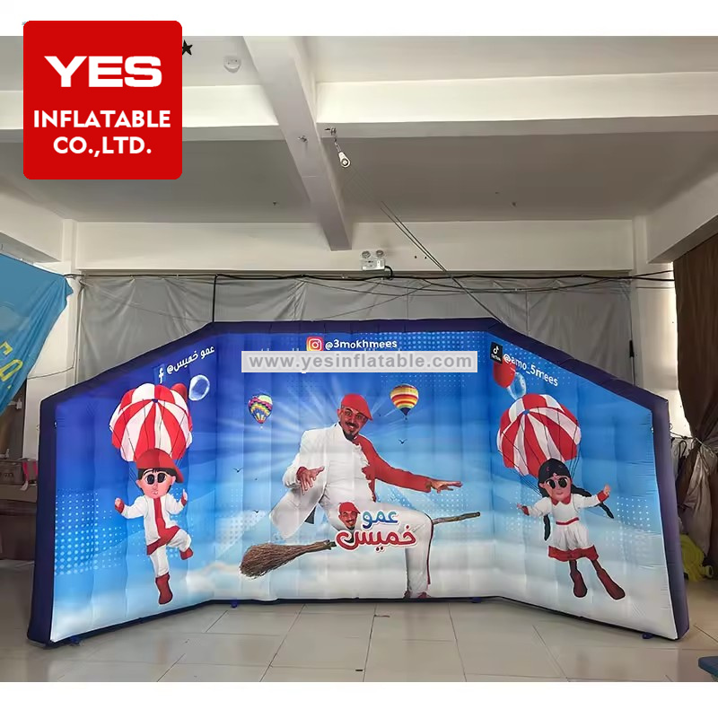 Printed Inflatable Backdrop Inflatable Photo Background Inflatable Advertising Billboard