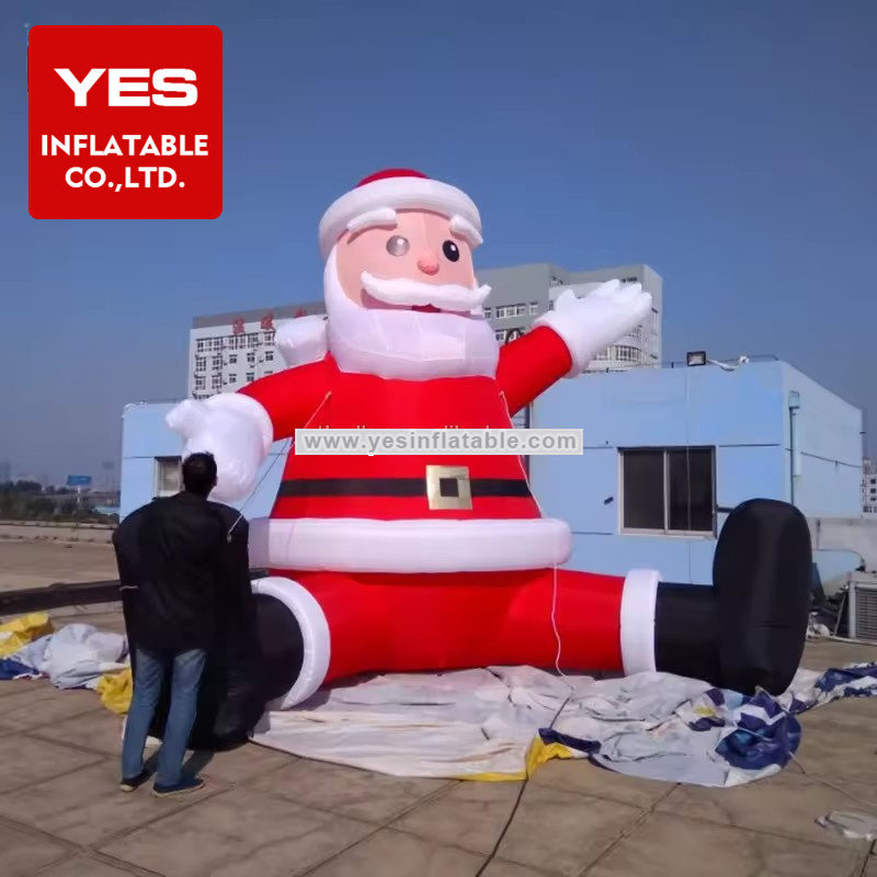 Wholesale Price Christmas Inflatable Decoration Tall Inflatable Santa Claus