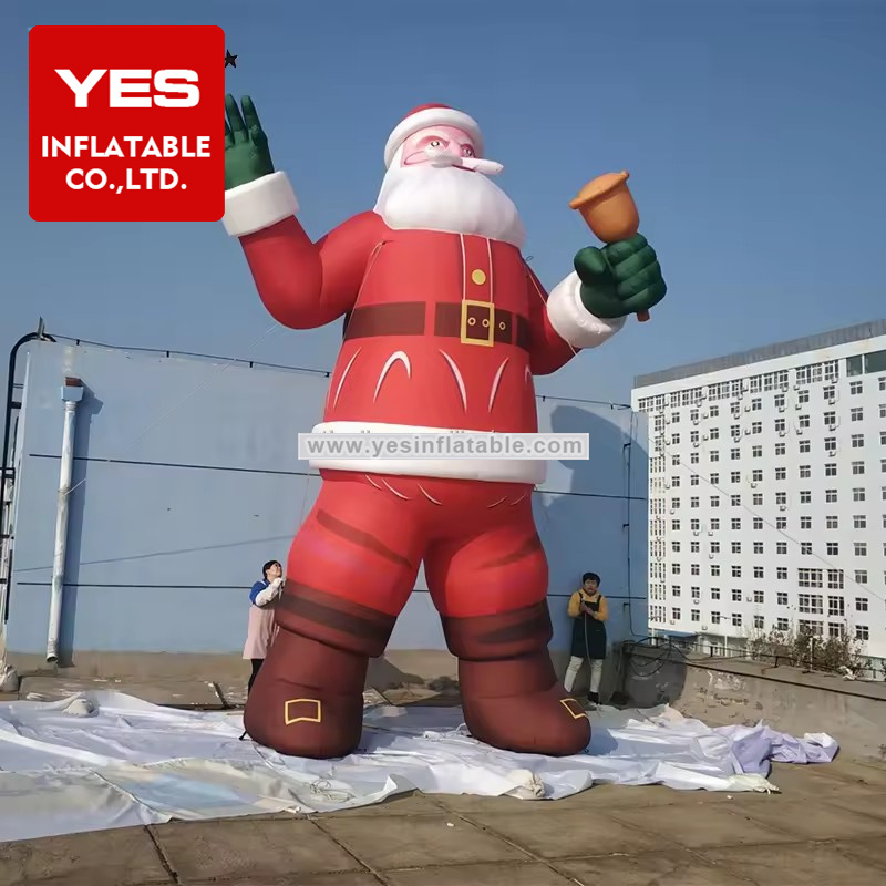 Custom Giant Christmas Decoration Inflatable Santa Claus Blow Up Santa