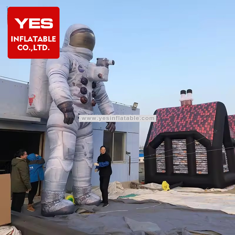 Advertising Inflatable Astronaut Giant Inflatable Spaceman Model For Event Decoration