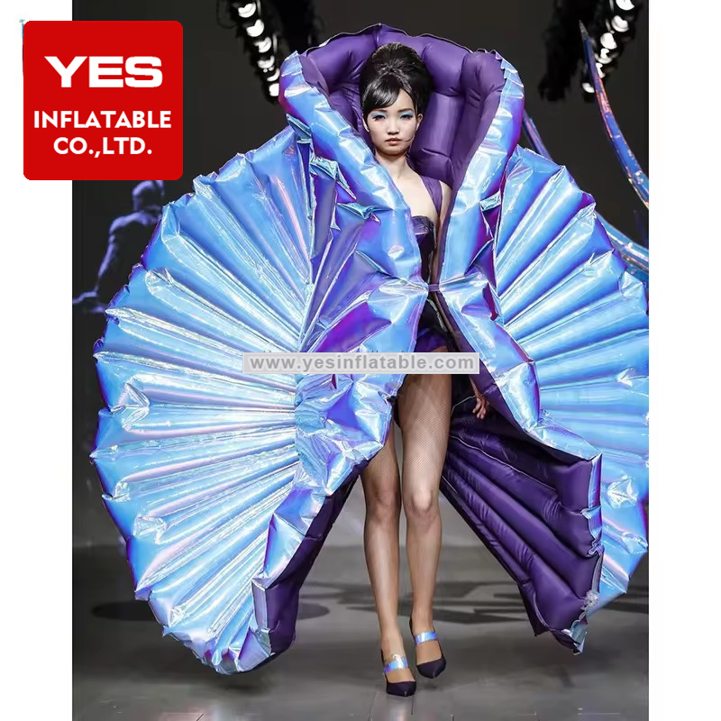 Hot Sale Green Inflatable Stage Performance Costume Inflatable Sexy Ball Star Costume