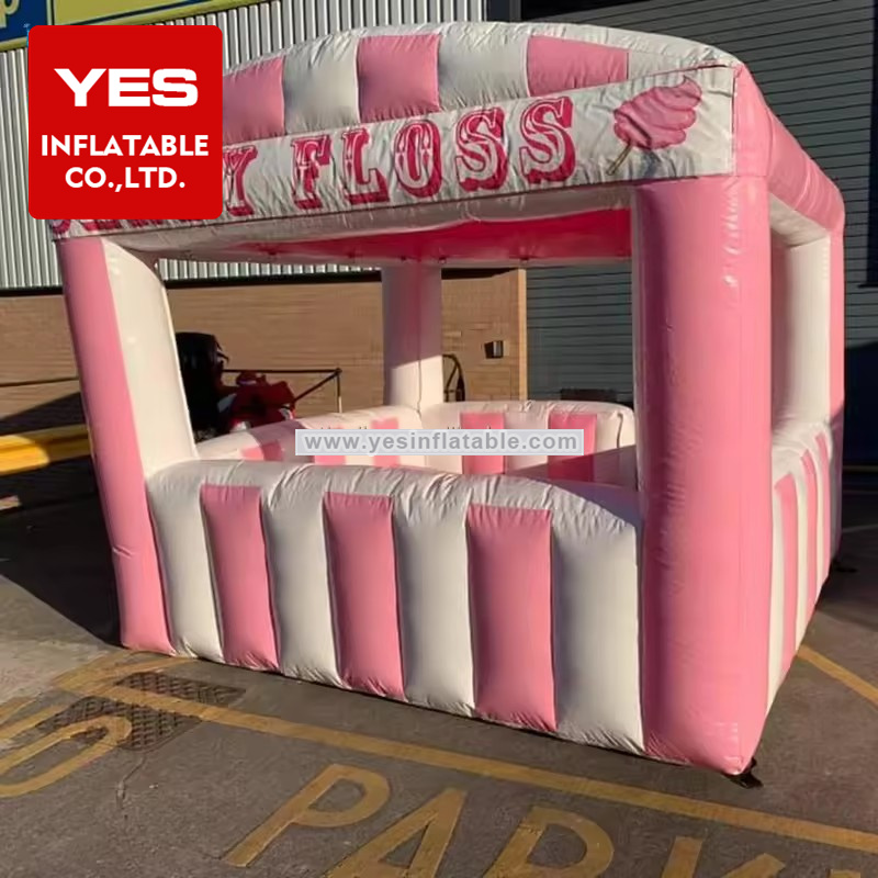 Carnival Food Drink Concession Stand Floss Tent Candy Inflatable Stand