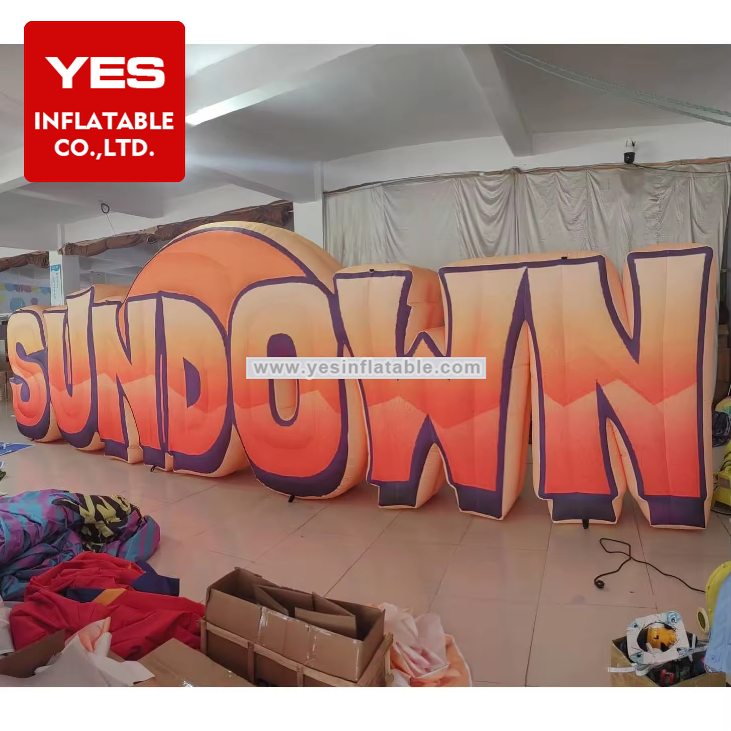 Customized Inflatable Advertising Logo Product Giant Inflatable Letter Sign