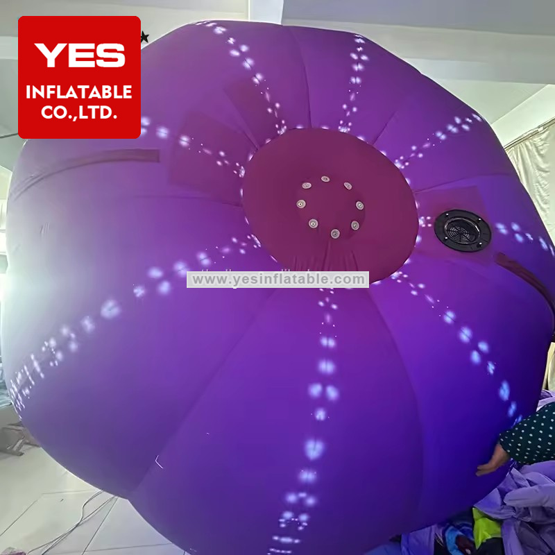 Customized Inflatable Animal Model Giant Ceiling Hanging Wonderful Inflatable Large   Jelly Fish