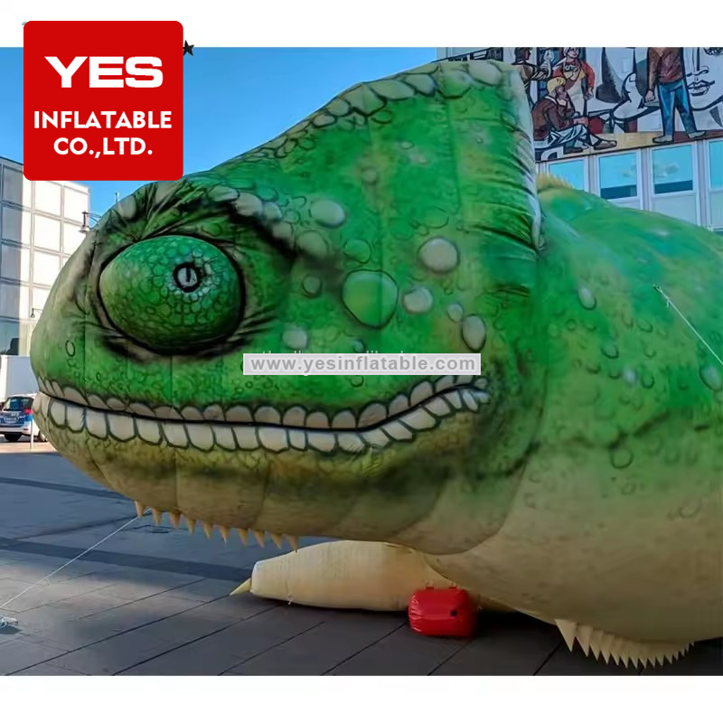 Newly Designed Inflatable Cartoon Animal Inflatable Lizard Inflatable Chameleon