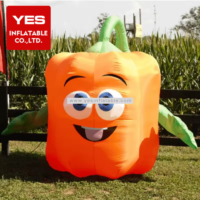 Cute Inflatable Vegetables Model Inflatable Chili For Outdoor Decoration